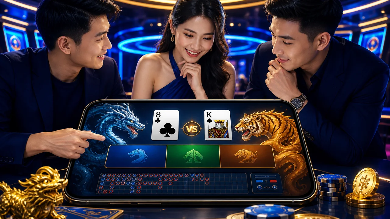 Đọc cửa Hòa trên di động: cách chơi Dragon Tiger sodo66 qua một ván mẫu