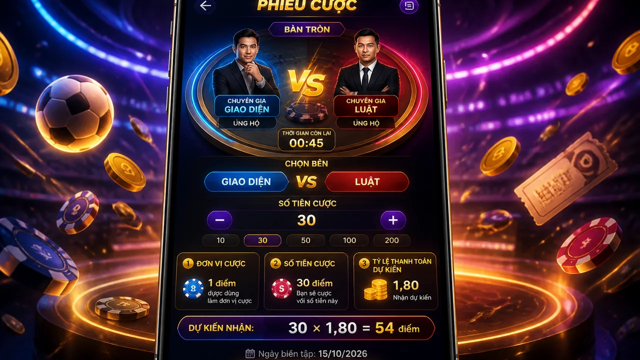 Đọc phiếu cược trên điện thoại: phân biệt mức cược và tỷ lệ thanh toán sodo66