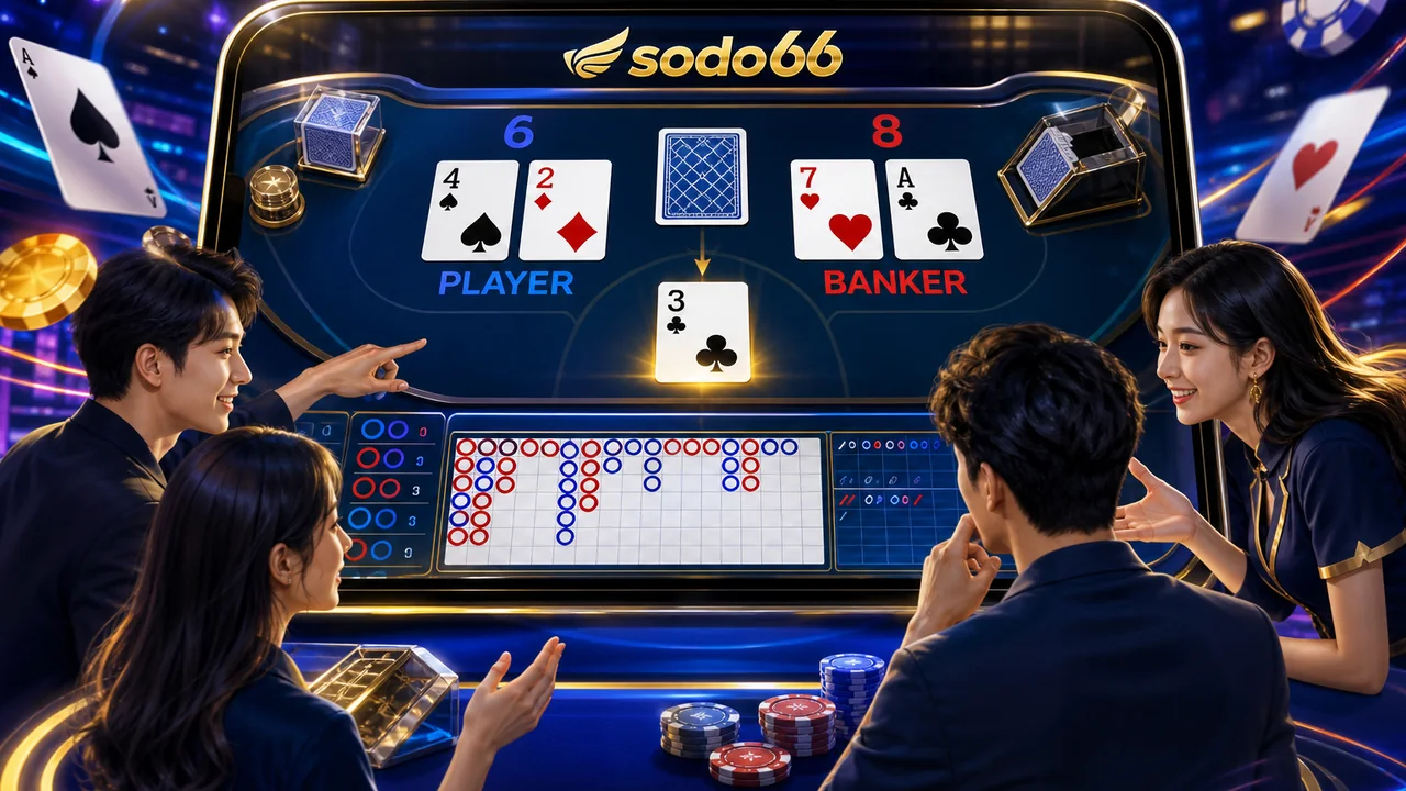 Giải đáp từng lá bài: cách chơi baccarat sodo66 trên điện thoại